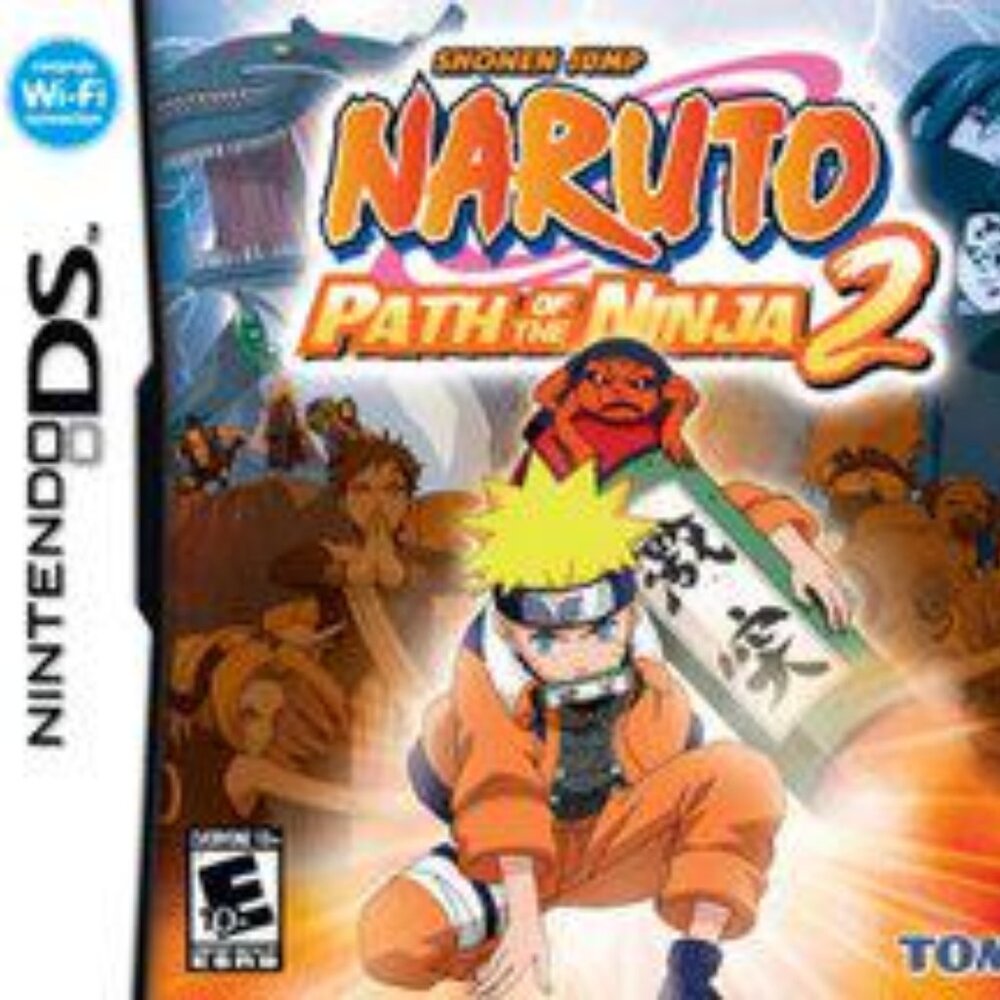 COLLECTIBLE - Naruto Path of the Ninja 2 - Nintendo DS Game 2008